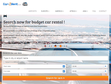 Tablet Screenshot of car-2rent.com